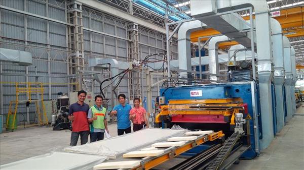 Rim Polymers Successfully Commissioned C5 Sandwich Panel Lines