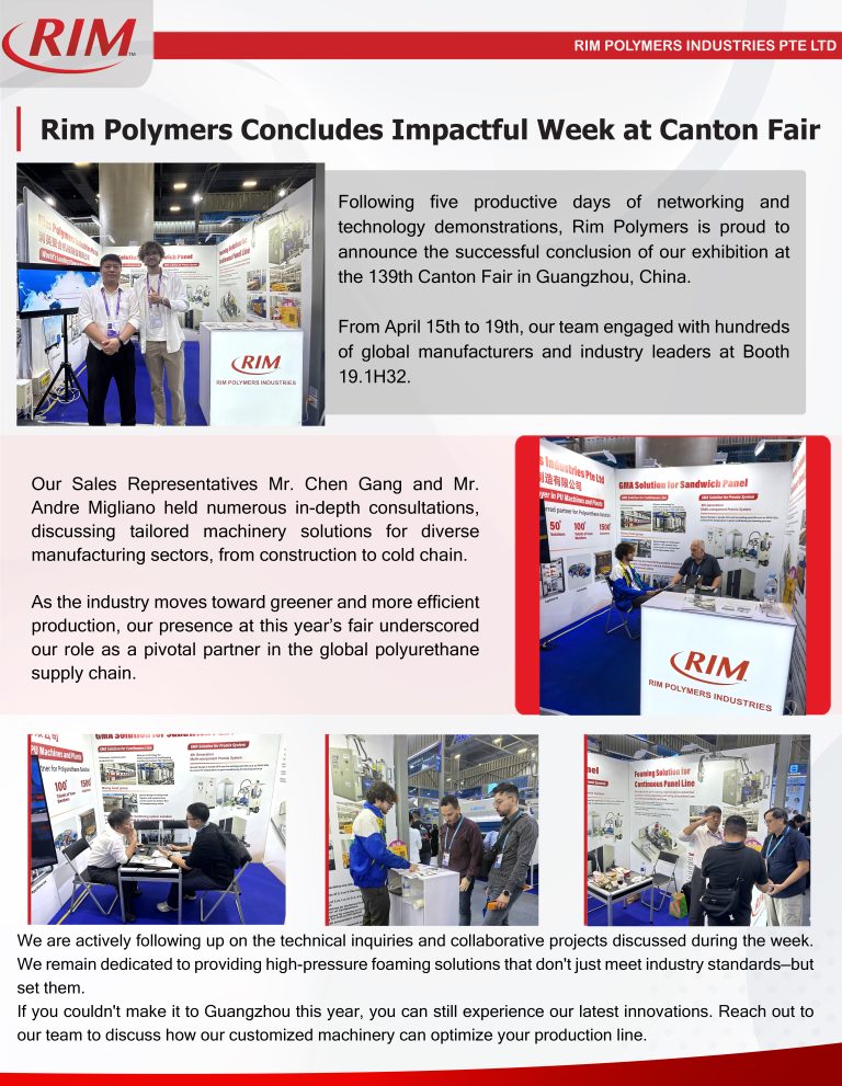Rim Polymers Concludes Impactful Week at the 139th Canton Fair